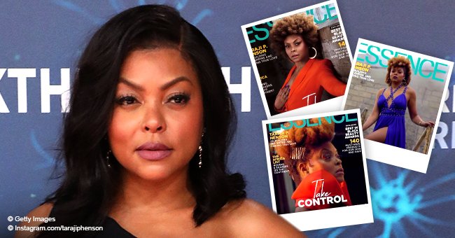 Taraji P Henson of 'Empire' Fame Flaunts Her Natural Hair While Wearing