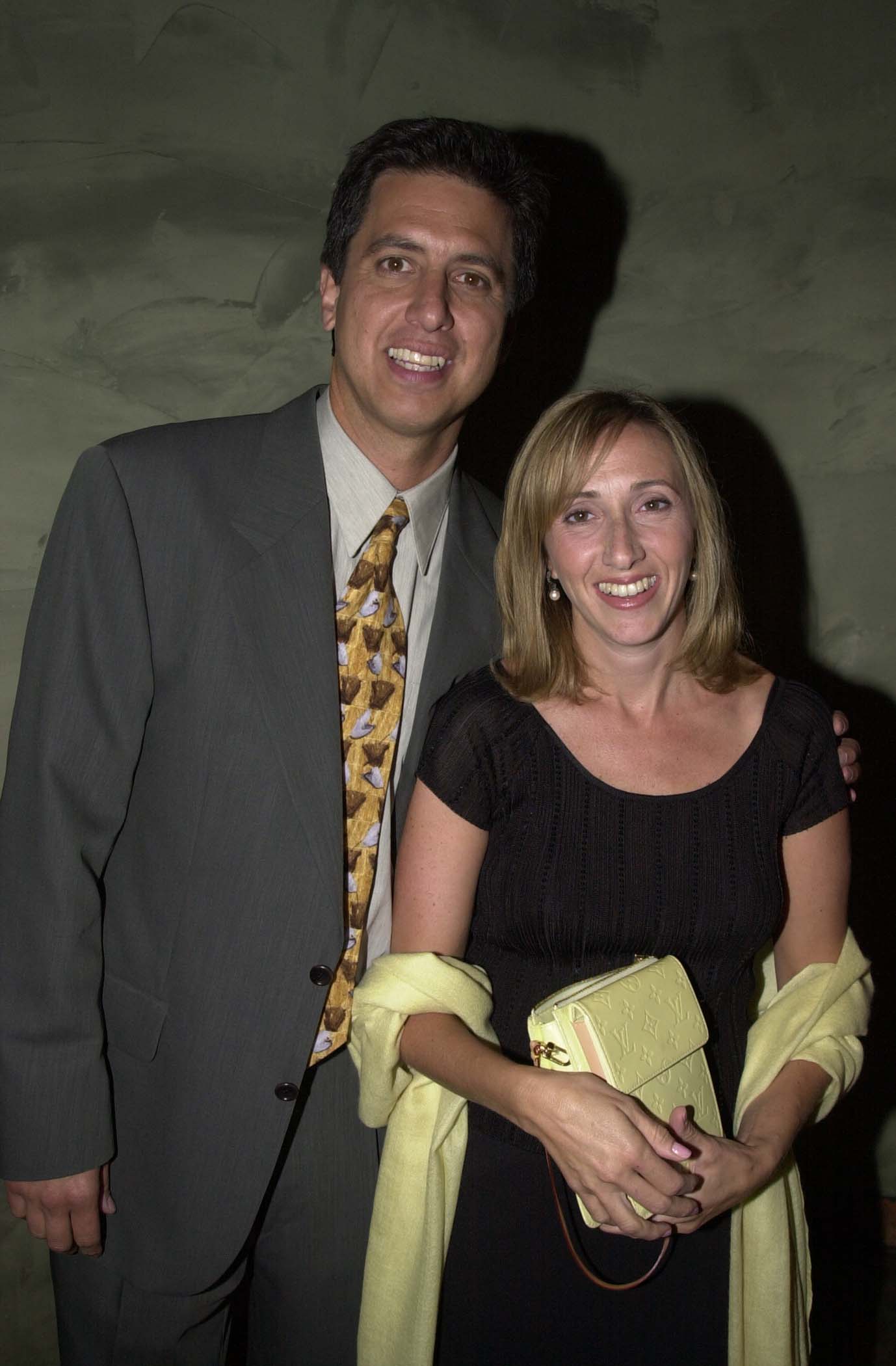 Ray Romano & Anna Scarpulla during the 100th episdode party of "Everyone Loves Raymond" at Spago in Beverly Hills, California | Source: Getty Images