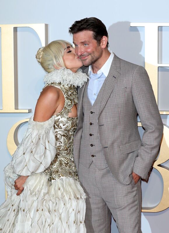 Bradley Cooper and Lady gaga at the UK Premier of A Star Is Born. Image credit: Getty/Global Images Ukraine
