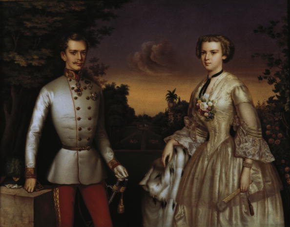 Porträt von Kaiser Franz Joseph und seiner Frau, der Kaiserin Elisabeth | Quelle: Getty Images