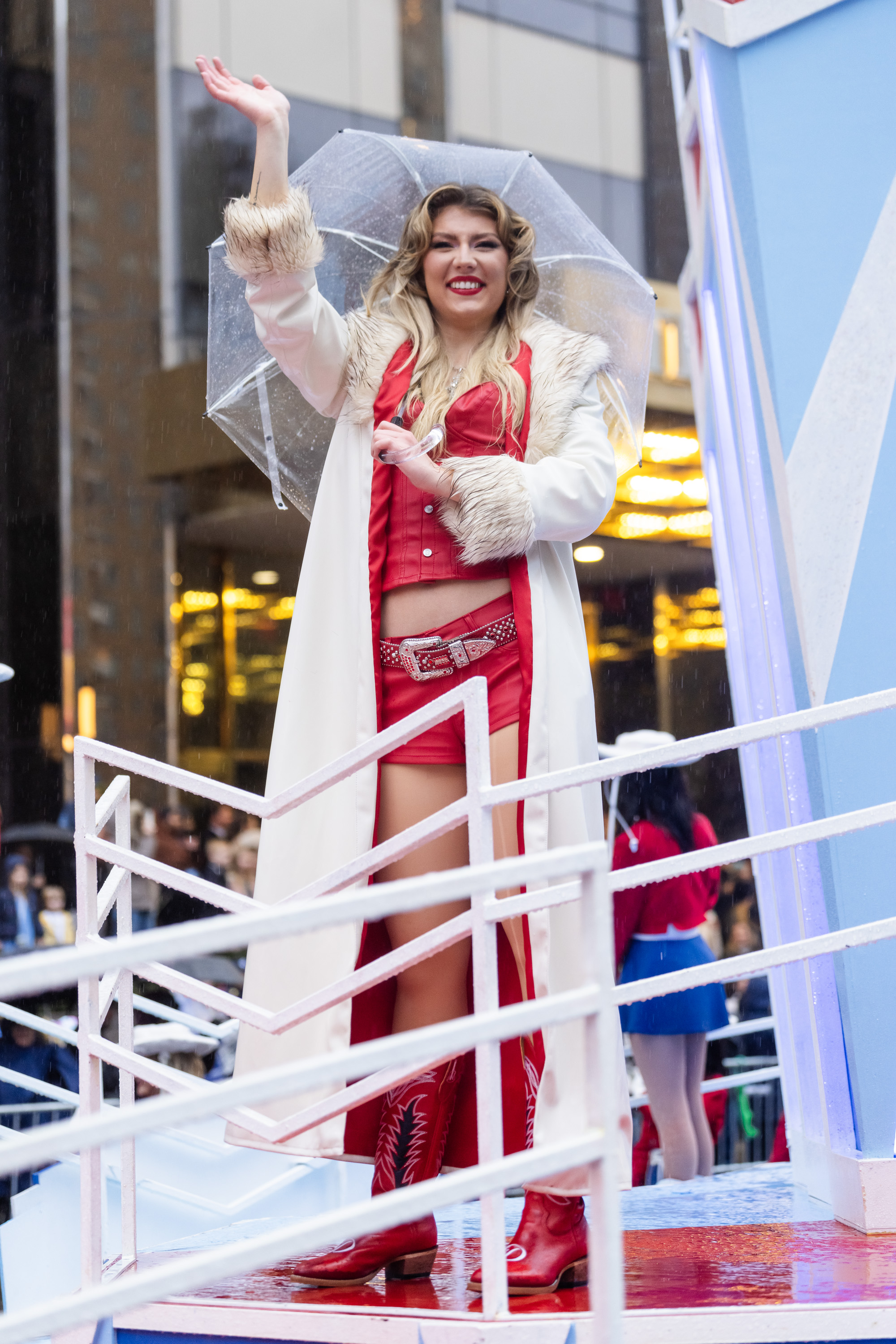 Dasha attends the 2024 Macy's Thanksgiving Day Parade on November 28, 2024, in New York City | Source: Getty Images