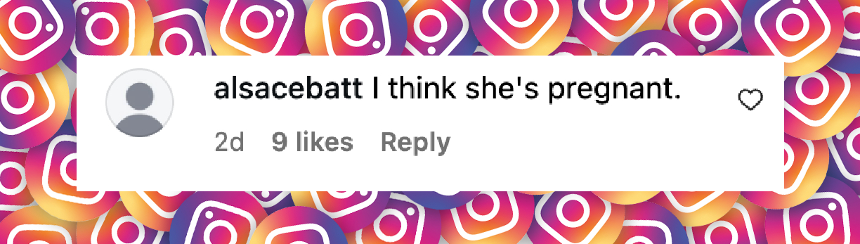 A netizen's remark on Hailee Steinfeld's appearance at Josh Allen's retirement ceremony at the University of Wyoming, posted on November 23, 2025. | Source: Instagram/pagesix