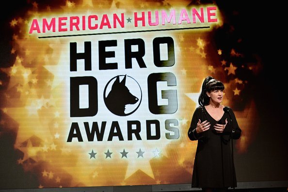 Pauley Perrette speaks at the Sixth Annual American Humane Association Hero Dog Awards at The Beverly Hilton Hotel on September 10, 2016, in Beverly Hills, California. | Source: Getty Images.