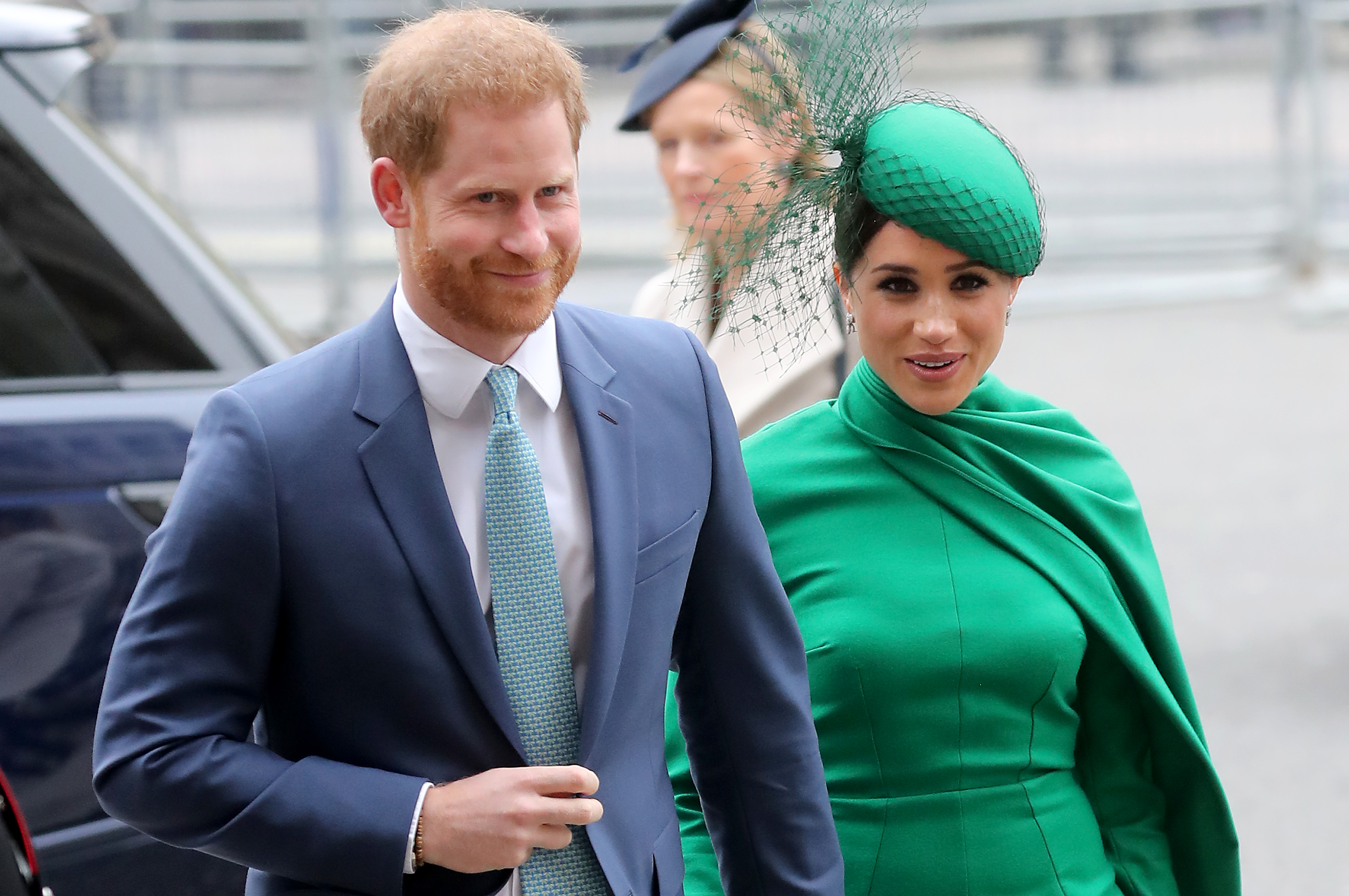 Prince Harry and Meghan Markle on March 9, 2020, in London, England. | Source: Getty Images