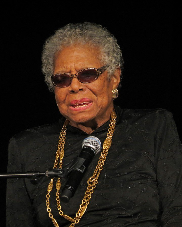 Angelou at York College in February 2013. | Source: Wikimedia Commons Images