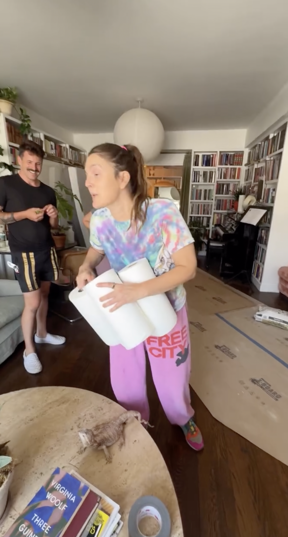 A look inside Drew Barrymore's home from a post dated July 21, 2025. | Source: Instagram/drewbarrymore