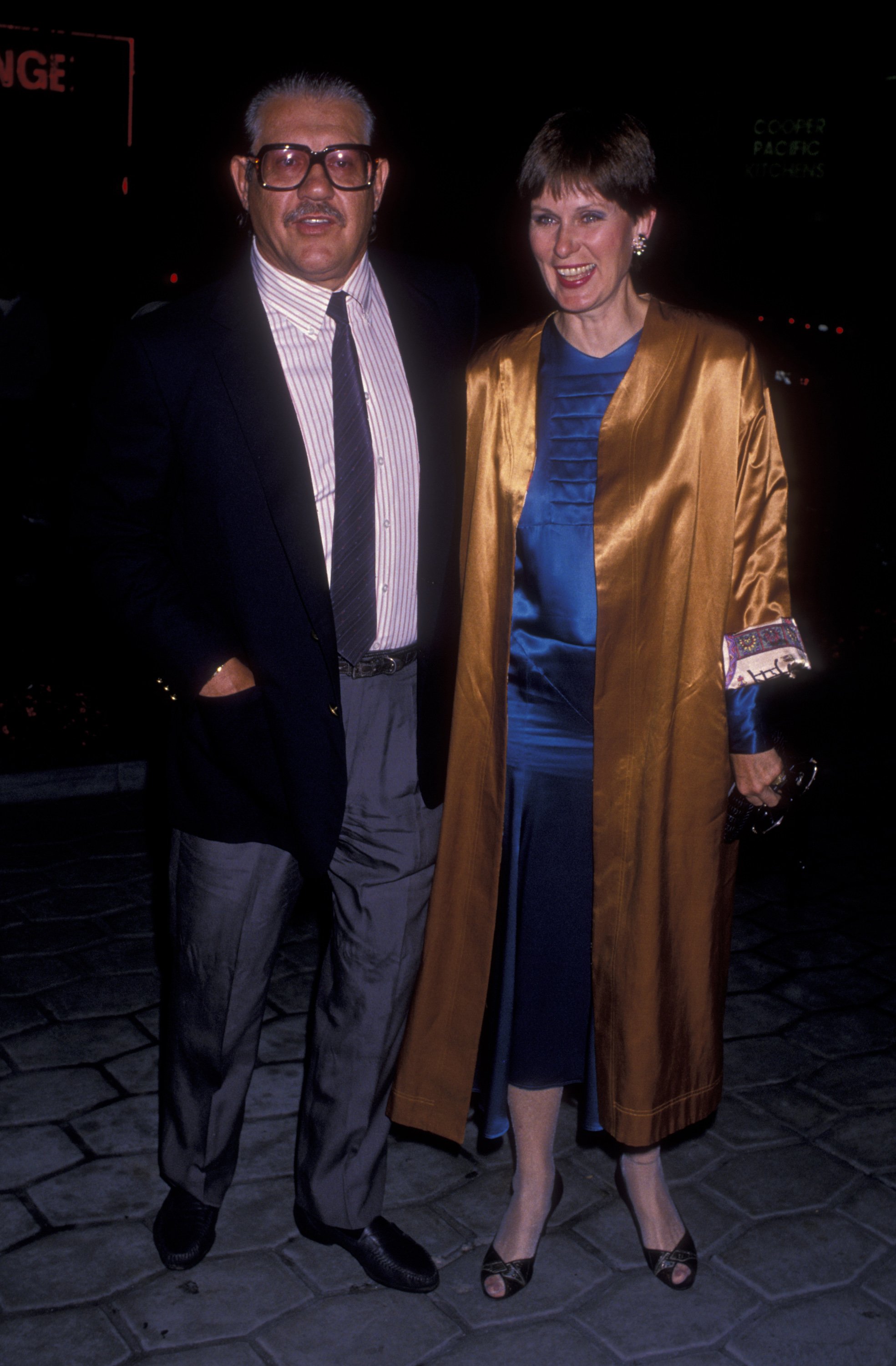 Actor Alex Karras and actress Susan Clark attends the party for Double Ex-Take Two on October 23, 1989 at the St. James Club in Beverly Hills, California | Source: Getty Images