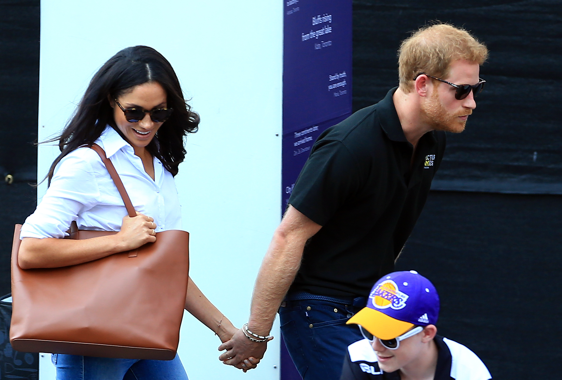 Meghan Markle and Prince Harry spotted at a Wheelchair Tennis match during the Invictus Games in Toronto, Canada on September 25, 2017 | Source: Getty Images