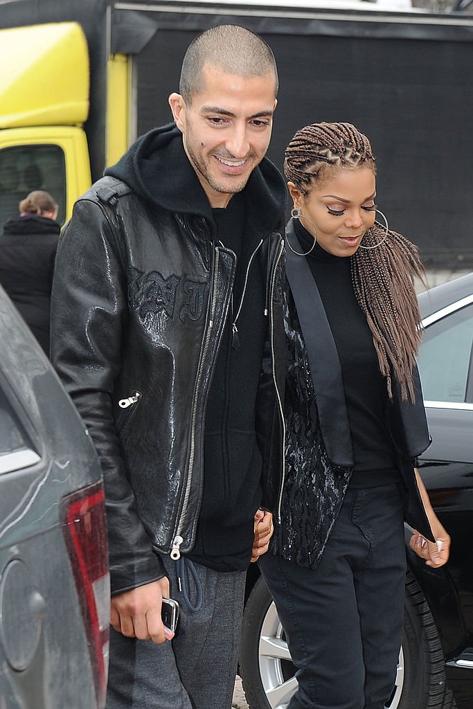 Wissam al Mana and Janet Jackson during the Roberto Cavalli fashion show as part of Milan Fashion Week Womenswear Fall/Winter 2013/14 on February 23, 2013 in Milan, Italy. | Source: Getty Images