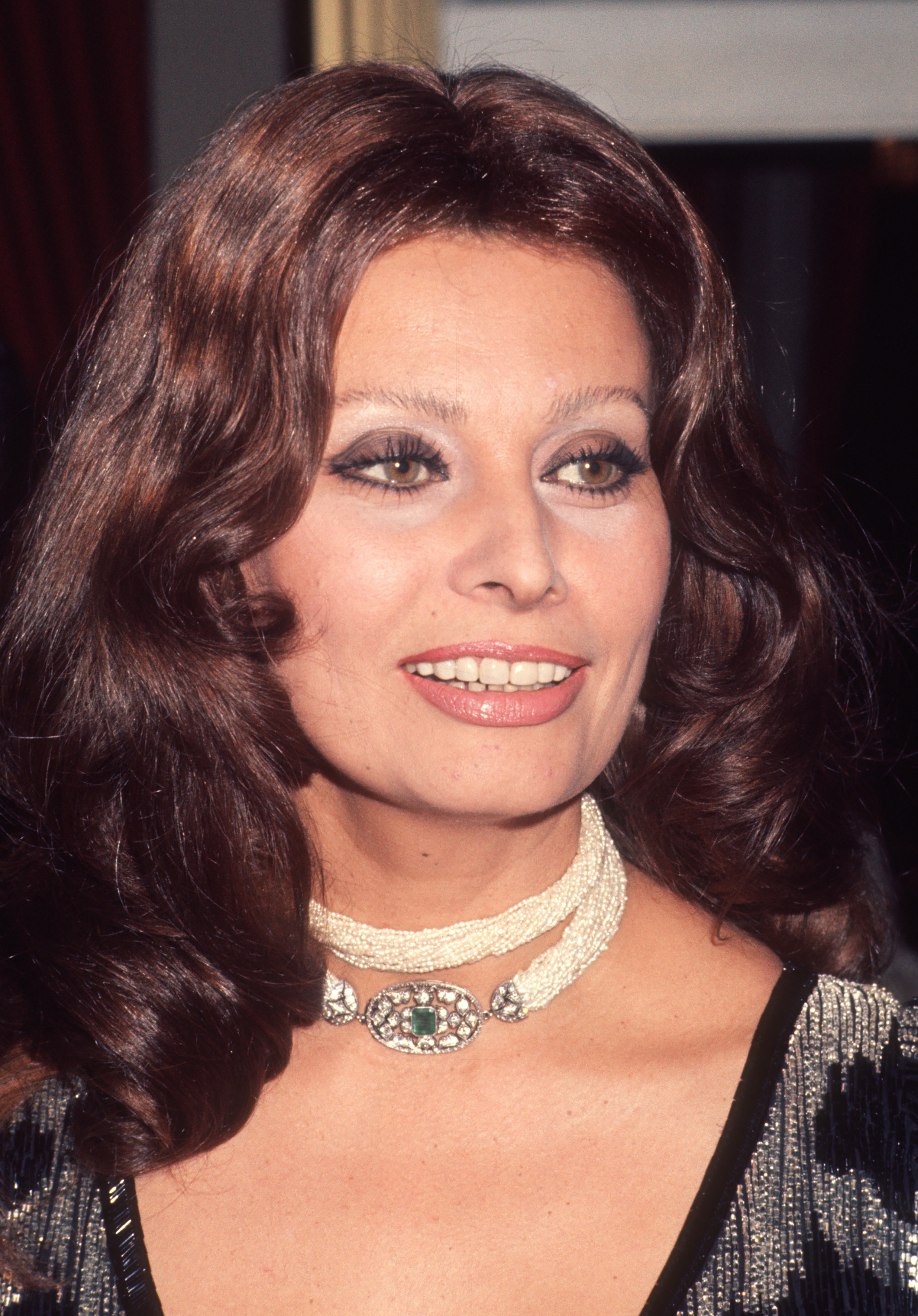 Sophia Loren at the 29th Annual Golden Globe Awards in Beverly Hills, California, on January 28, 1977. | Source: Getty Images