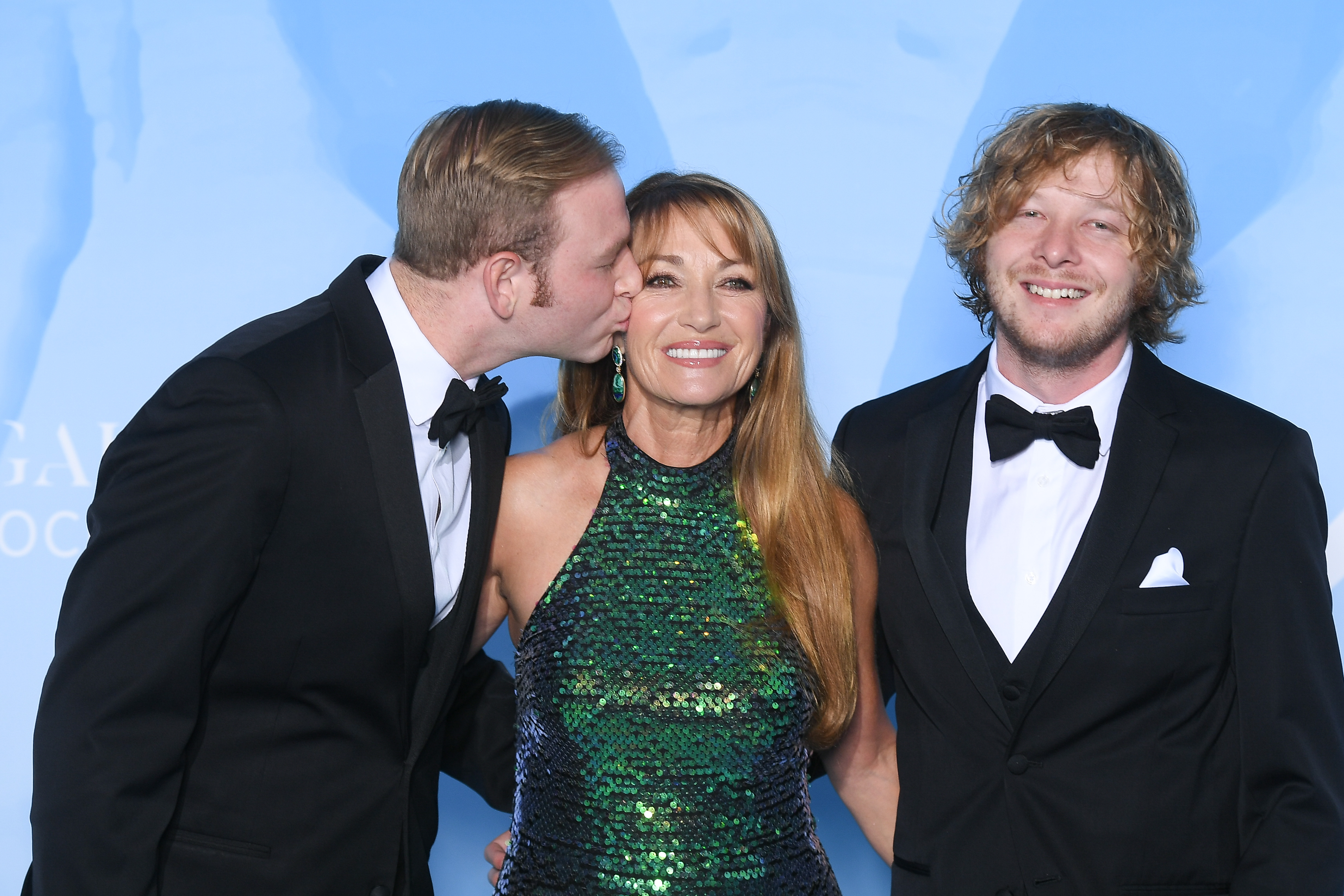 Jane Seymour, and Kristopher and John Keach | Source: Getty Images