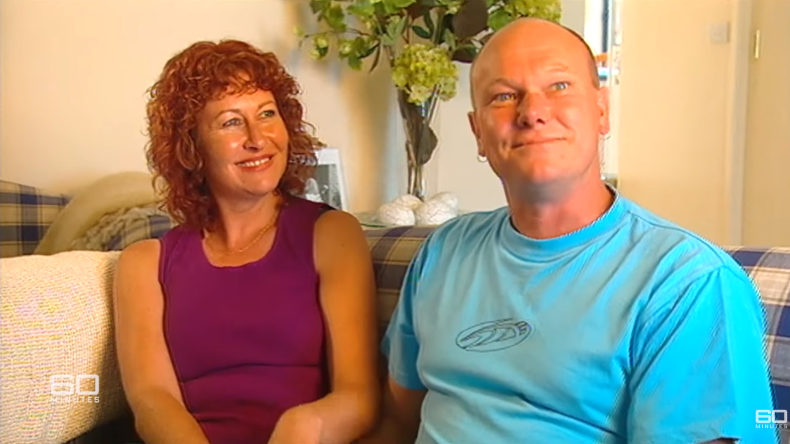 Debbie und Geoff Tennent | Quelle: YouTube.com/60 Minutes Australia