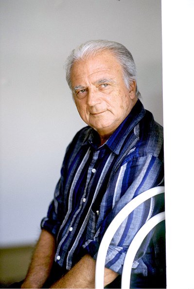 Franco Interlenghi (1931-2015), actor italiano, Vieste, 28 de julio de 1999. | Fuente: Getty Images