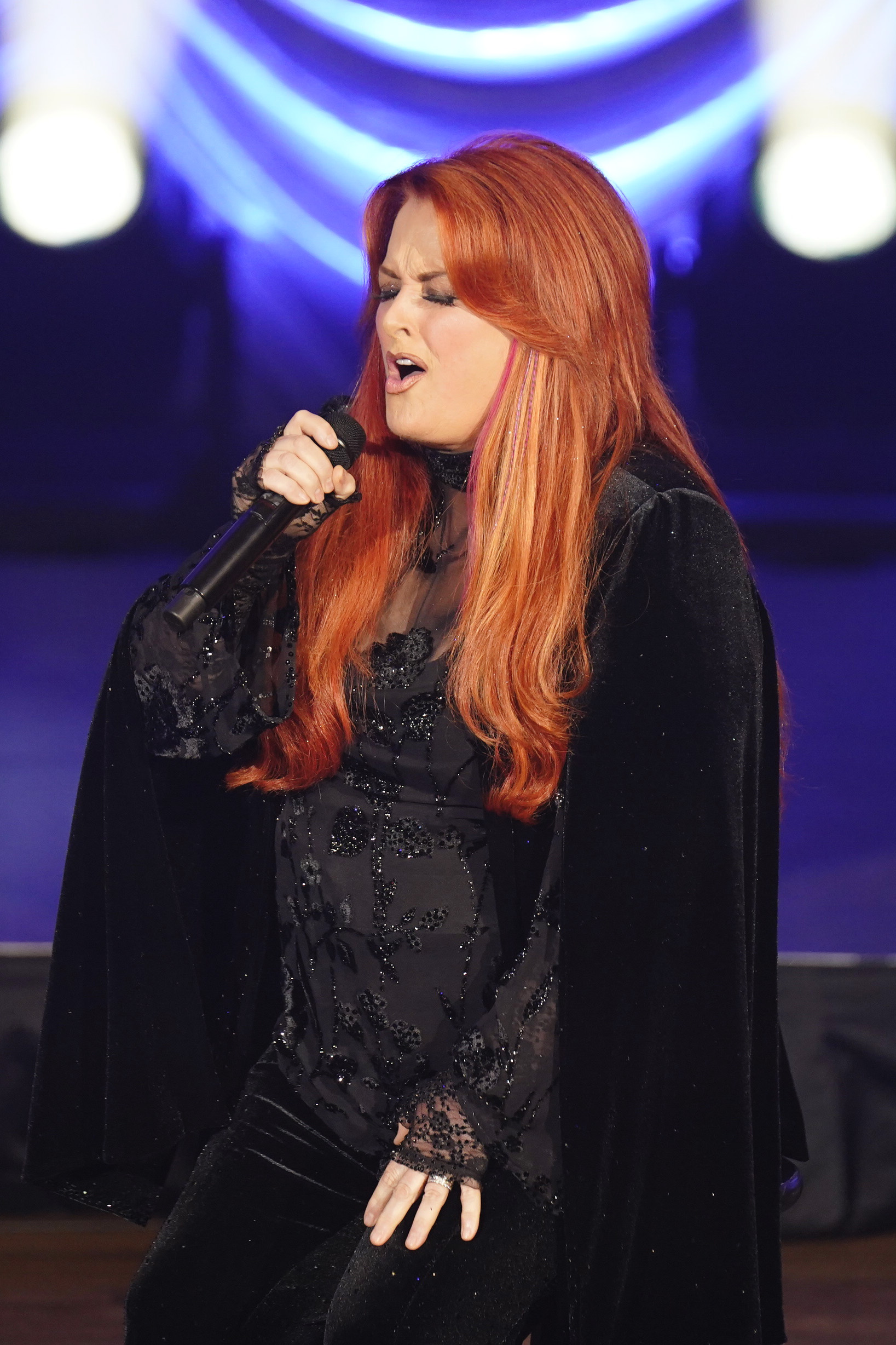 Wynonna Judd performing during the "Naomi Judd: 'A River Of Time' Celebration" event at Ryman Auditorium in Nashville, Tennessee on May 15, 2022. | Source: Getty Images