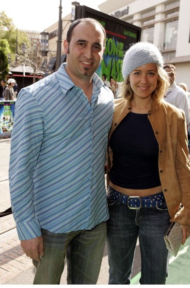 Lance Khazel and Becky Blasband at The Grove in Los Angeles, California, United States, image created in 2005. | Photo: Getty Images