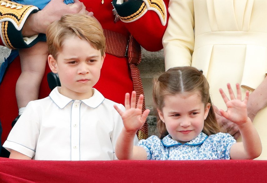 Princess Charlotte waves to the crowd at Trooping the Color in June 2019 | Photo: Getty Images