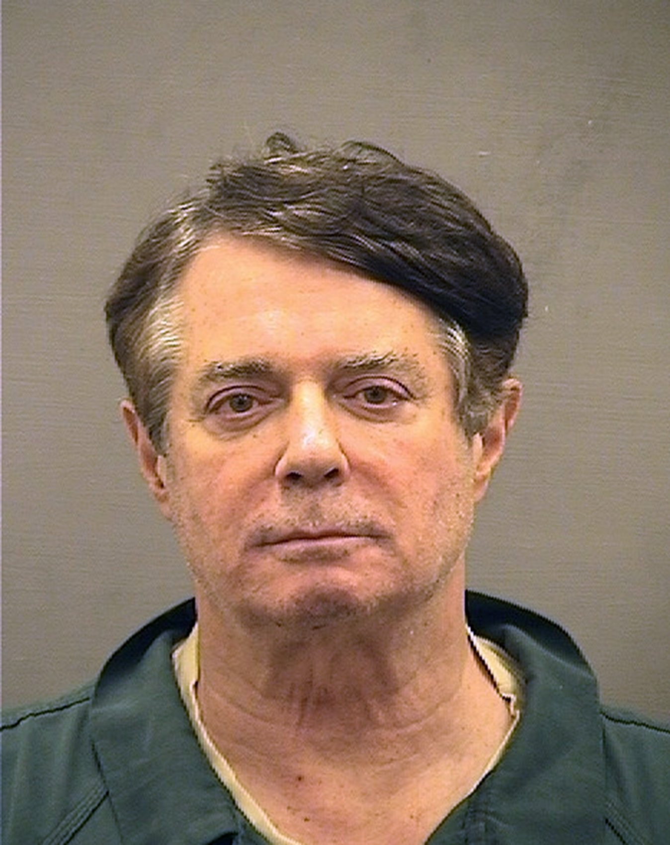 Paul Manafort's mugshot at the Alexandria Detention Center in Alexandria, Virginia | Photo: Getty Images