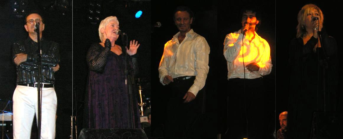 Mocedades interpretando en el año 2006.| Fuente: Wikipedia
