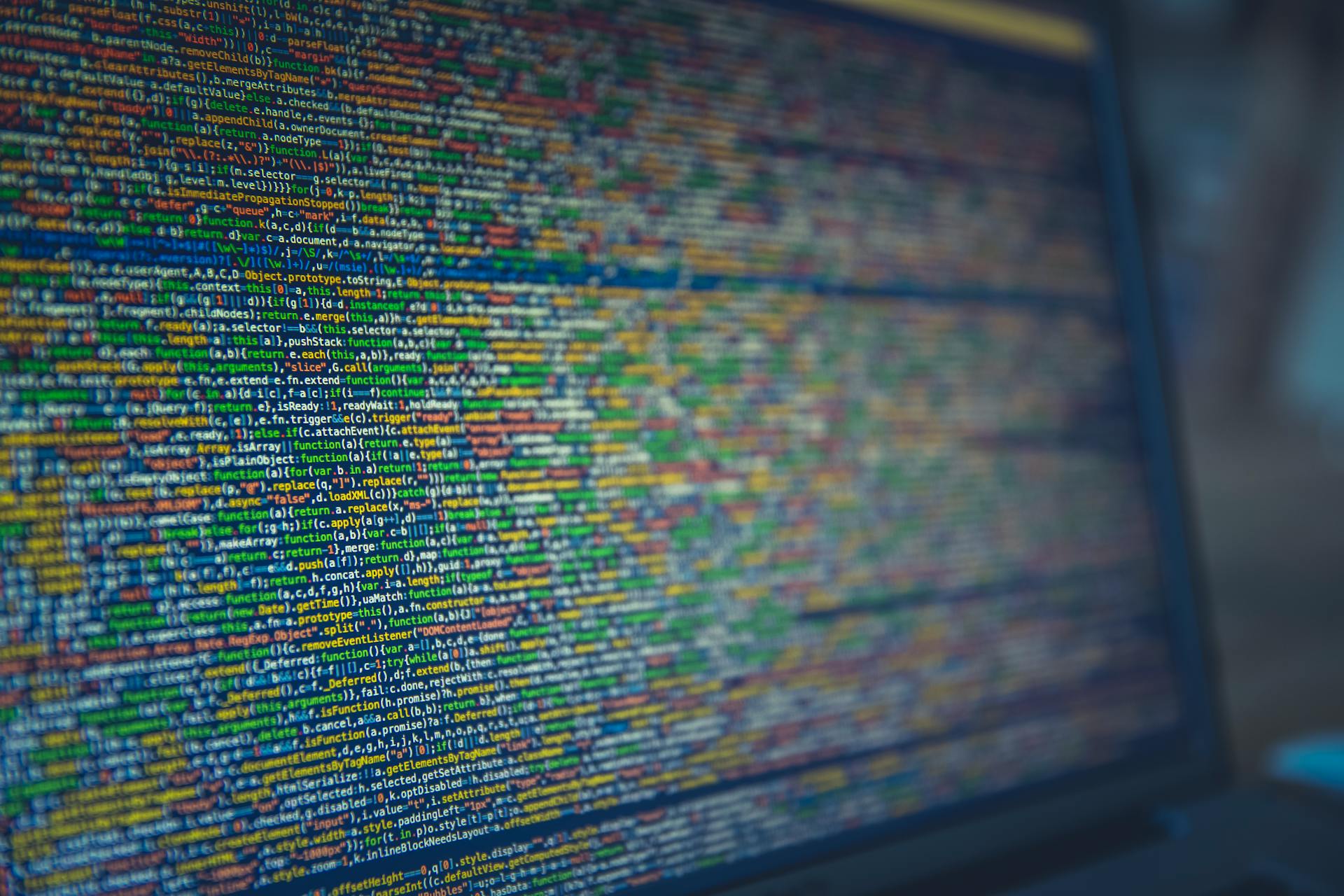 code on a laptop screen | Source: Pexels