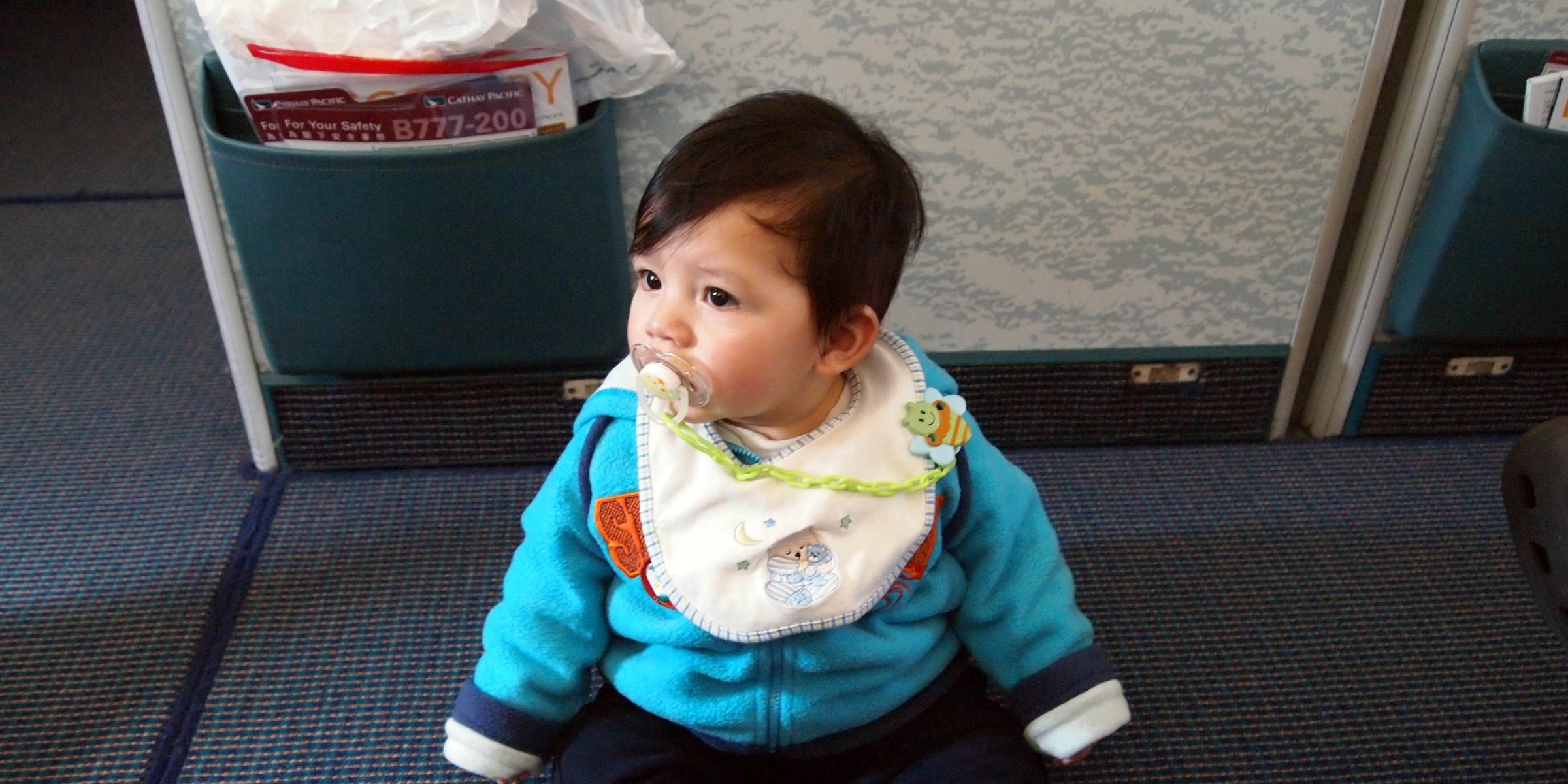 A handsome baby with a pacifier | Source: Shutterstock