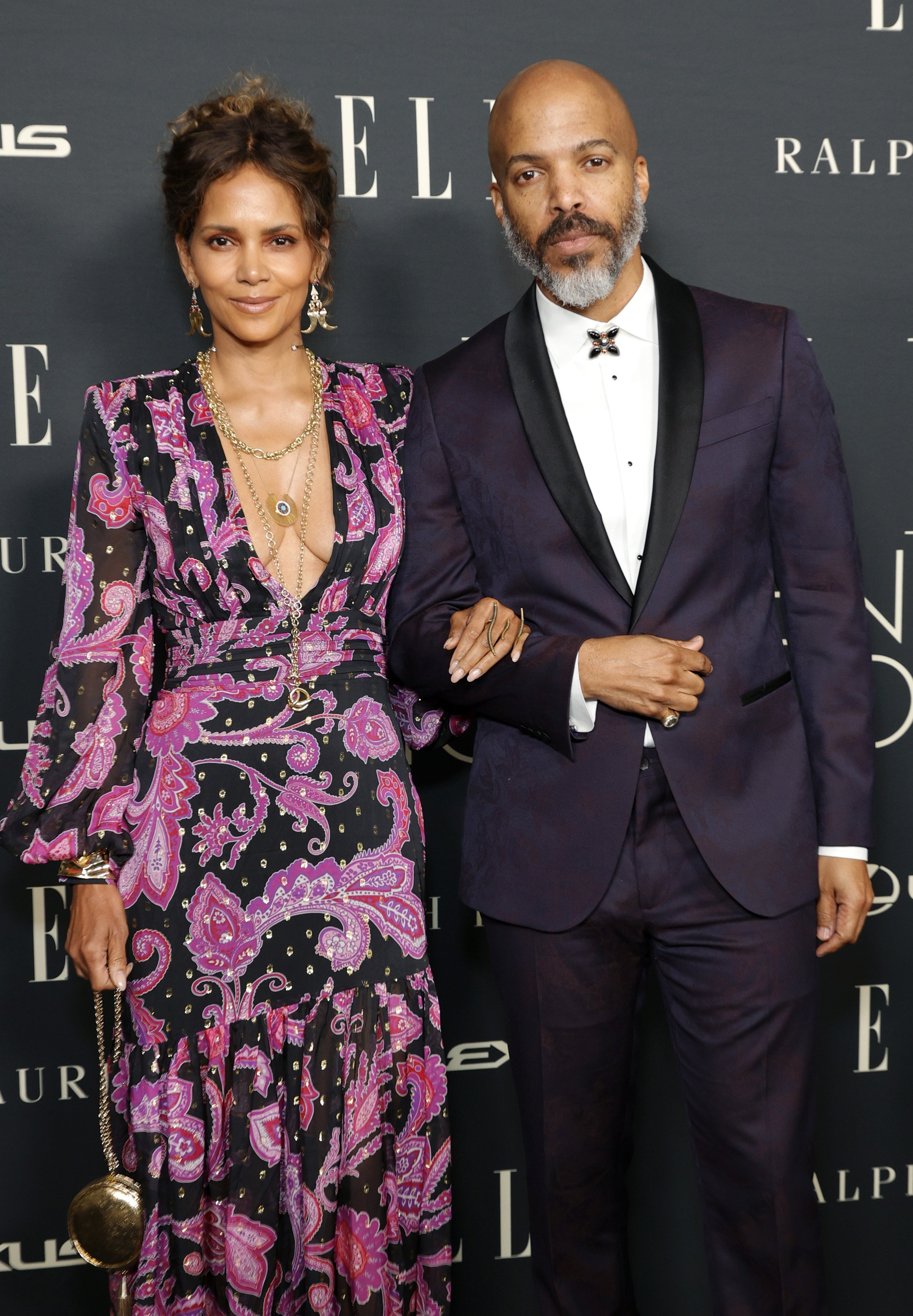 Halle Berry and Van Hunt pictured at the 27th Annual ELLE Women in Hollywood Celebration at Dolby Terrace, 2021, Los Angeles, California. | Photo: Getty Images