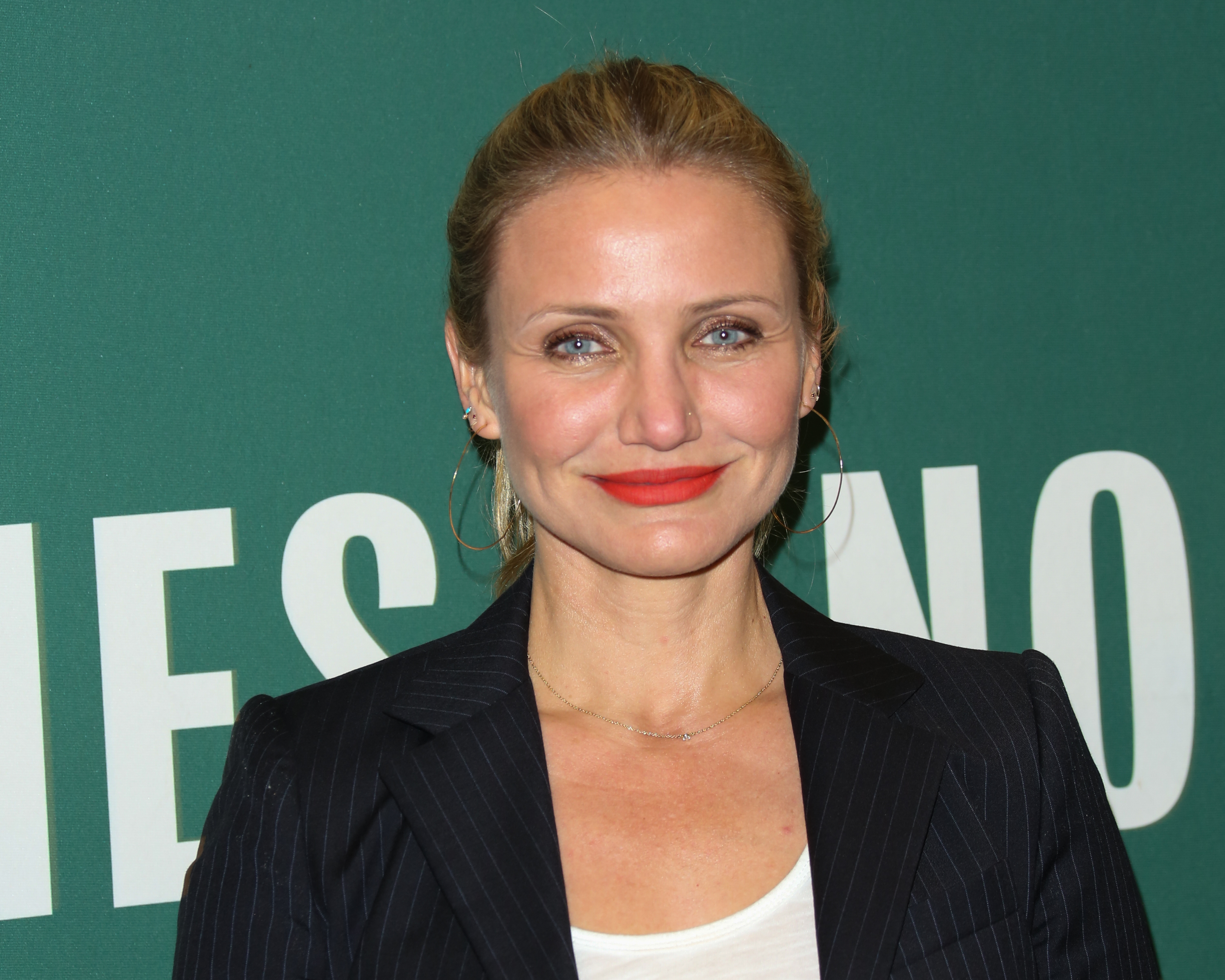 Cameron Diaz at The Grove on April 13, 2016, in Los Angeles, California. | Source: Getty Images