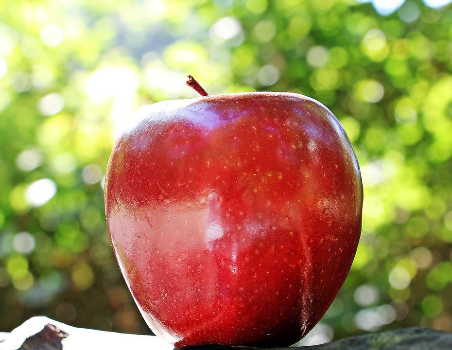 Manzana roja.| Imagen tomada de: Pixabay Manzana roja.| Imagen tomada de: Pixabay