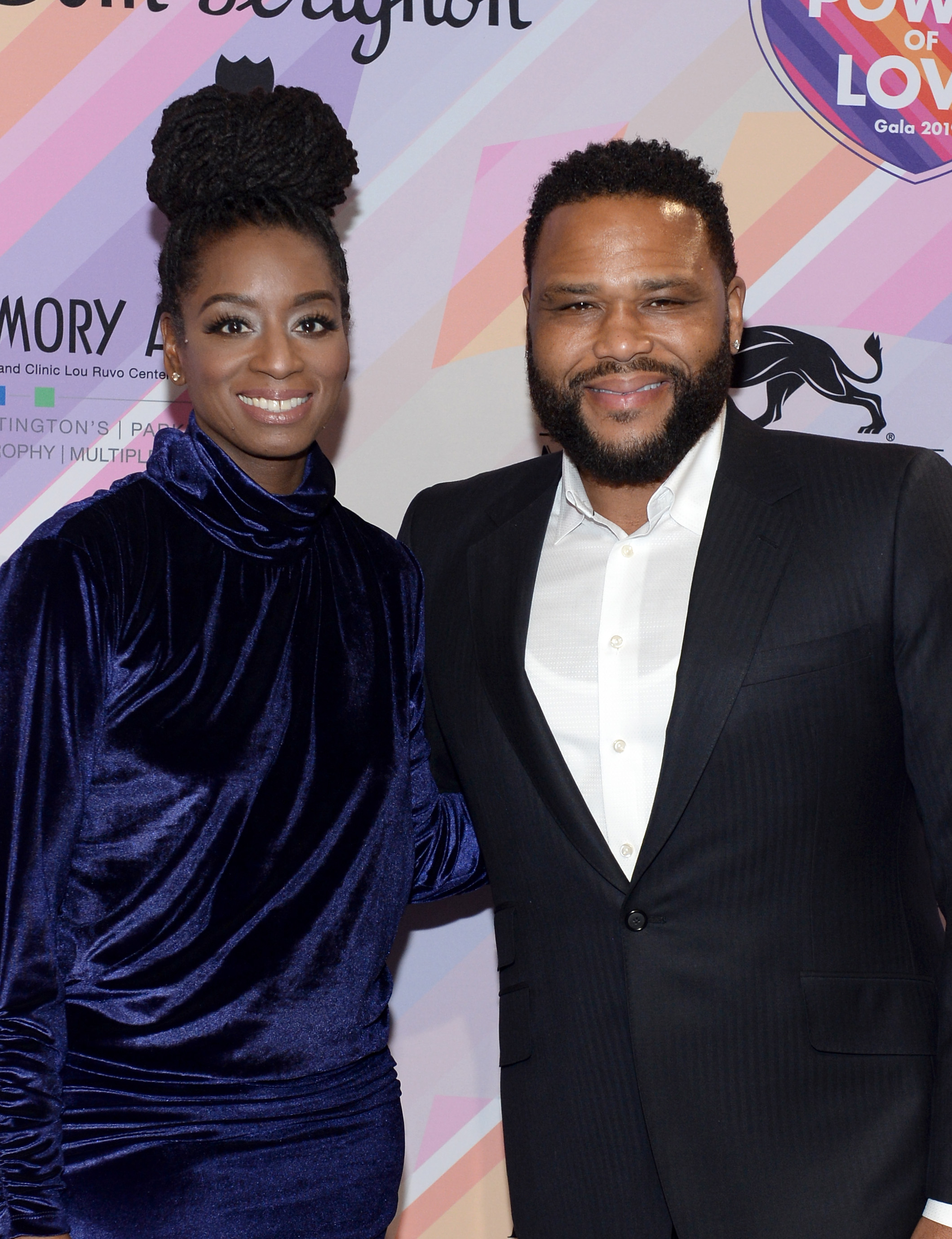 Alvina Stewart and Anthony Anderson. | Source: Getty Images