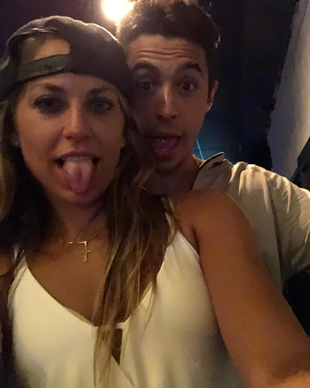 Johnny and Meredith Gaudreau having fun, from an Instagram slideshow of photos, dated September 1, 2024 | Source: Instagram/meredithgaudreau_