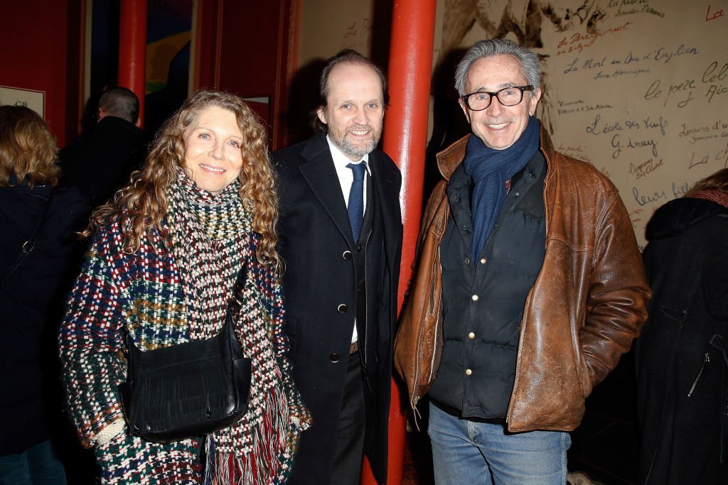 Thierry Lhermitte, sa femme Hélène et le producteur Jean-Marc Dumontet le 26 février 2018 à Paris. l Source : Getty Images