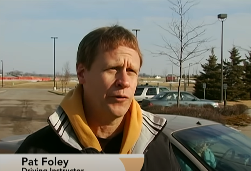 Abby and Brittany Hensel's driving instructor, from a video post dated December 2, 2022 | Source: YouTube/Origin