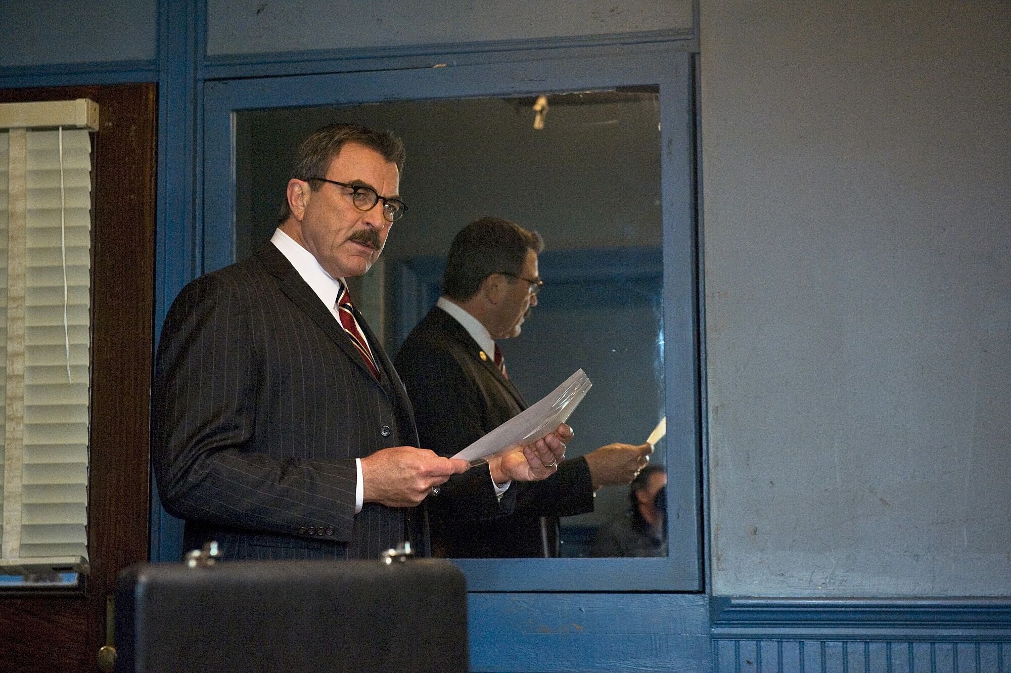 Tom Selleck as Frank Reagan in the hit series "Blue Bloods" | Source: Getty Images