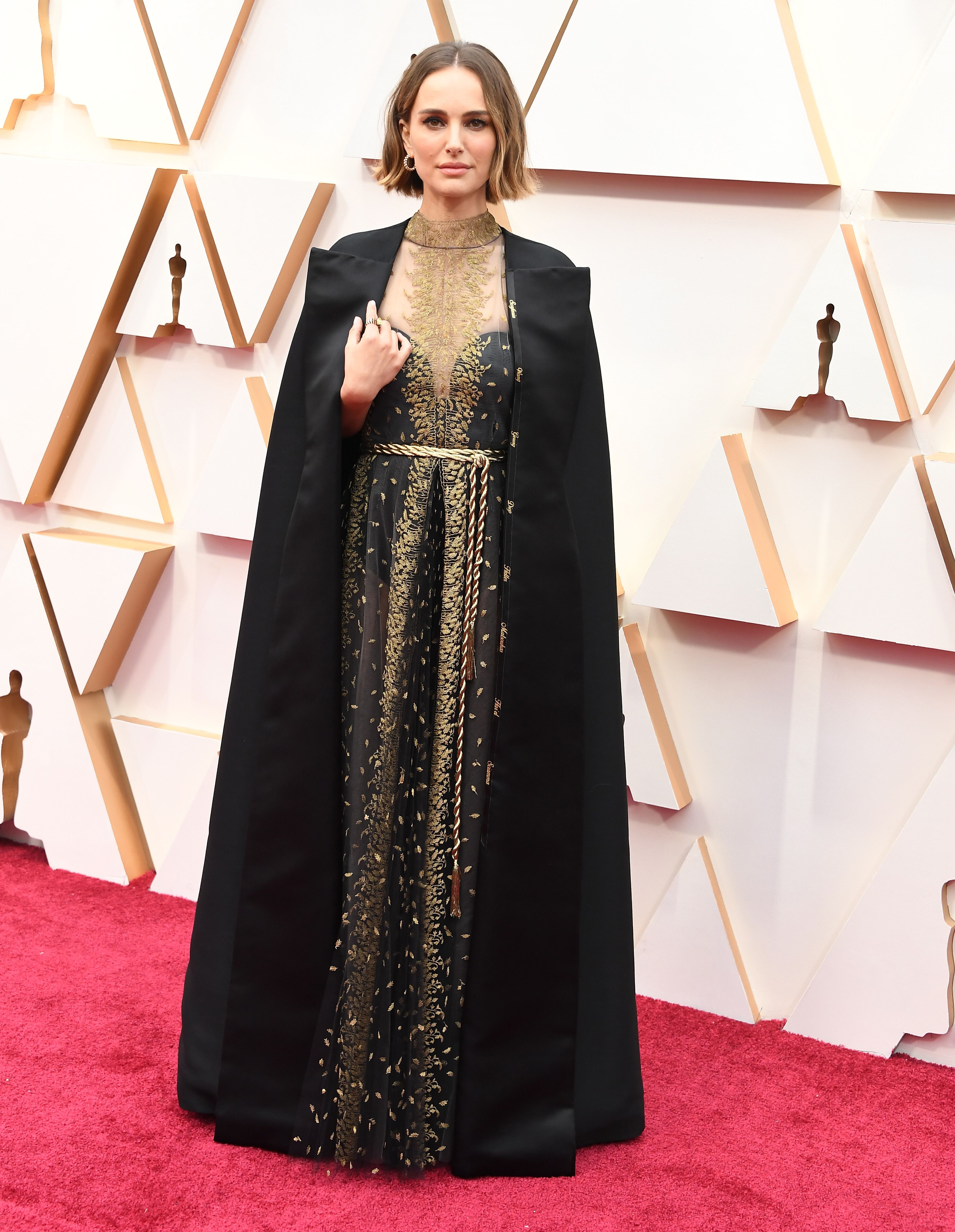 Oscar-winning actress Natalie Portman on the red carpet for the 92nd Academy Awards| Source: Getty Images