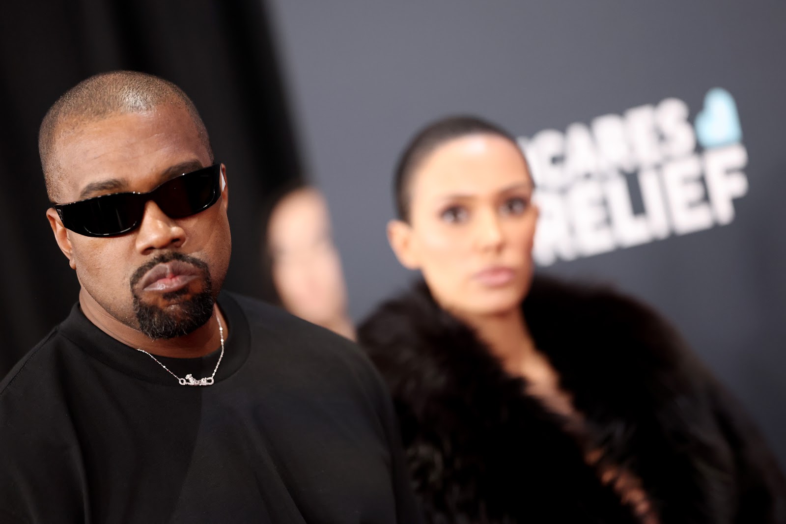 Kanye West and Bianca Censori causing a stir at the Grammys | Source: Getty Images