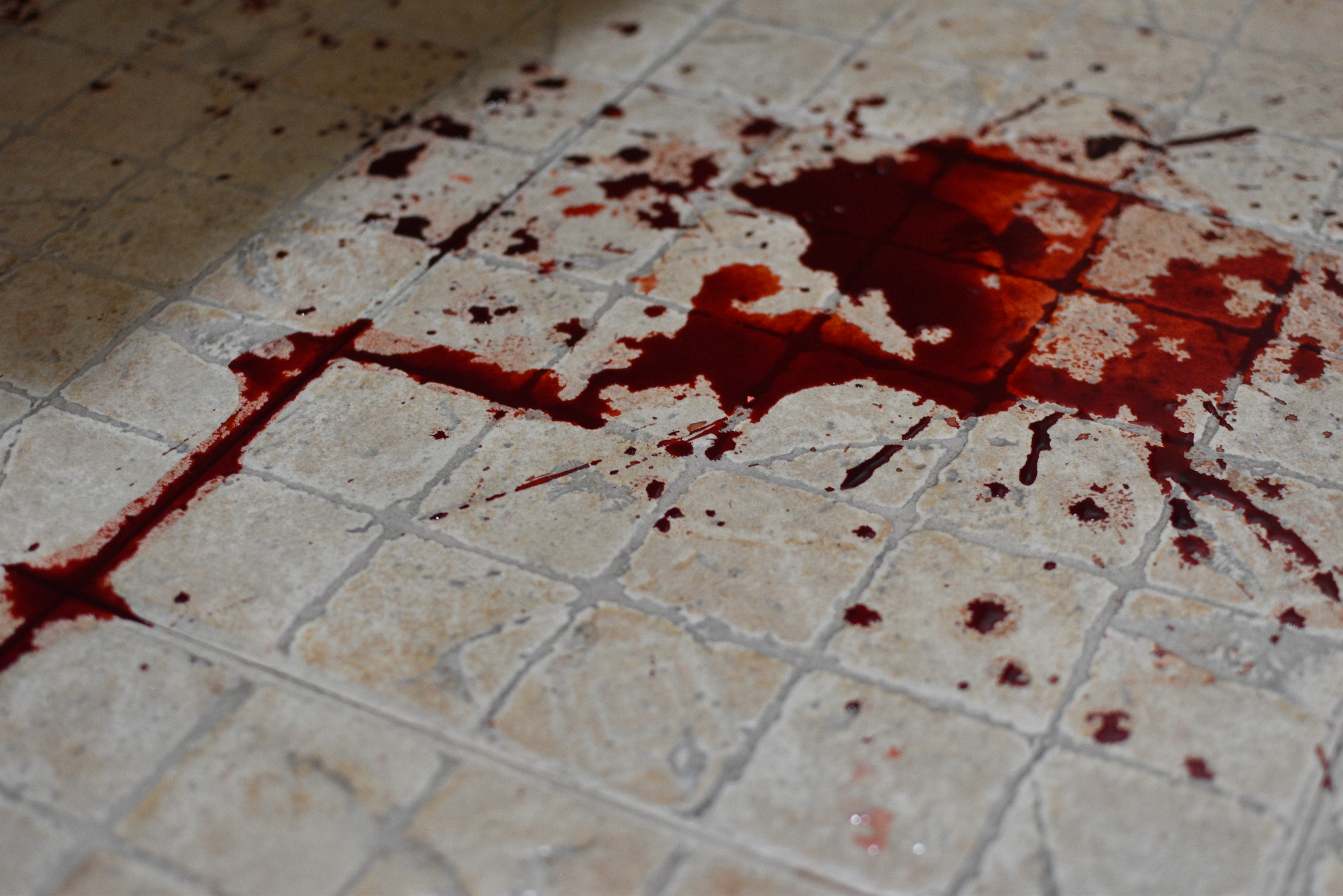 Blood on floor | Source: Shutterstock