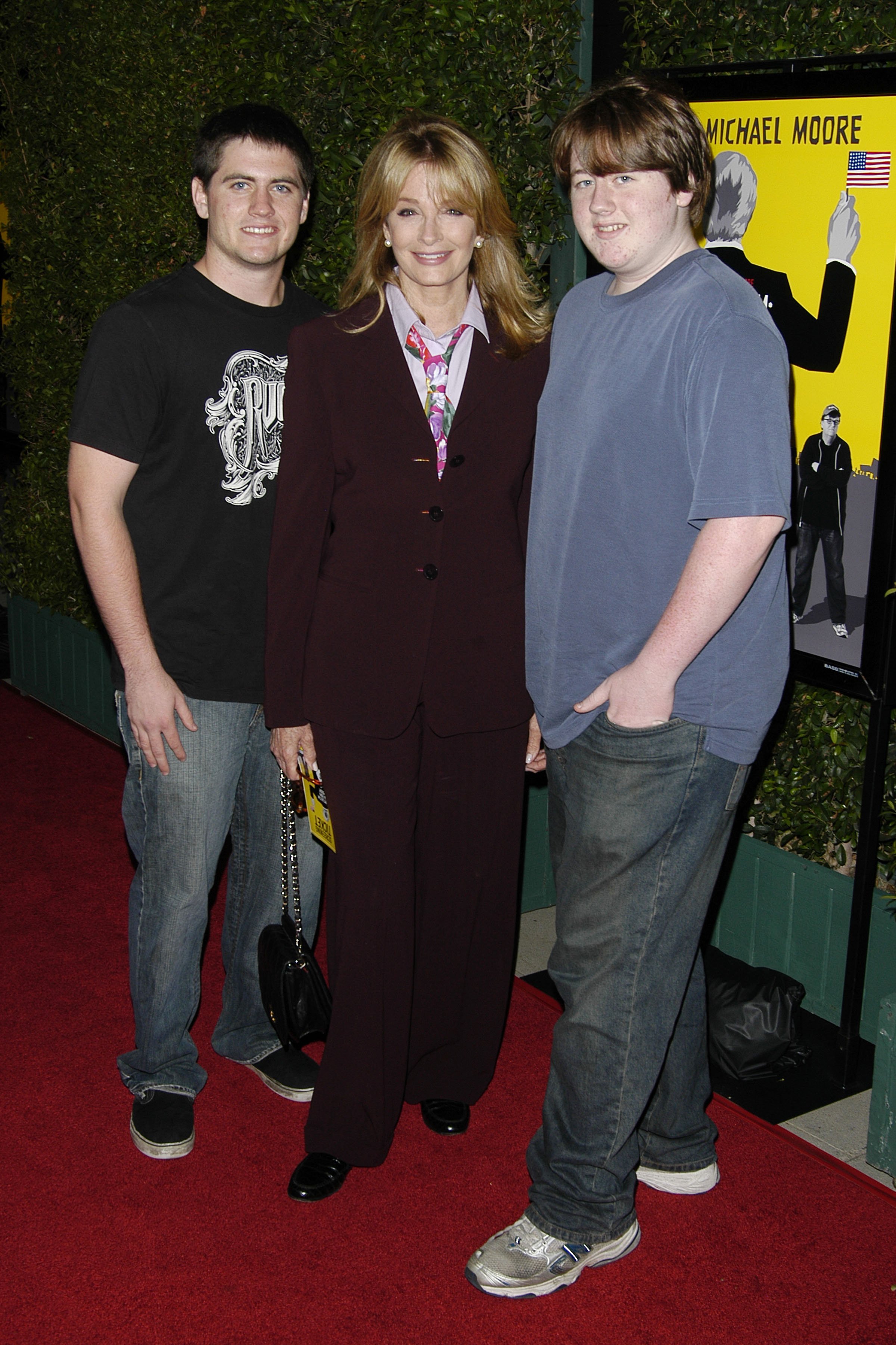 (L-R) David Sohmer, Dierdre Hall and Tully Sohmer attend the Los Angeles Premiere of "Capitalism: A Love Story" at The Samual Goldwyn Theatre on September 15, 2009 in Beverly Hills, California | Source: Getty Images