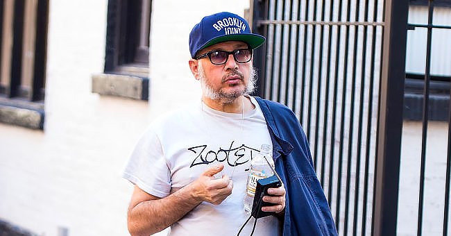 Ricky Powell pictured walking in Greenwich Village, 2017, New York. | Photo: Getty Images