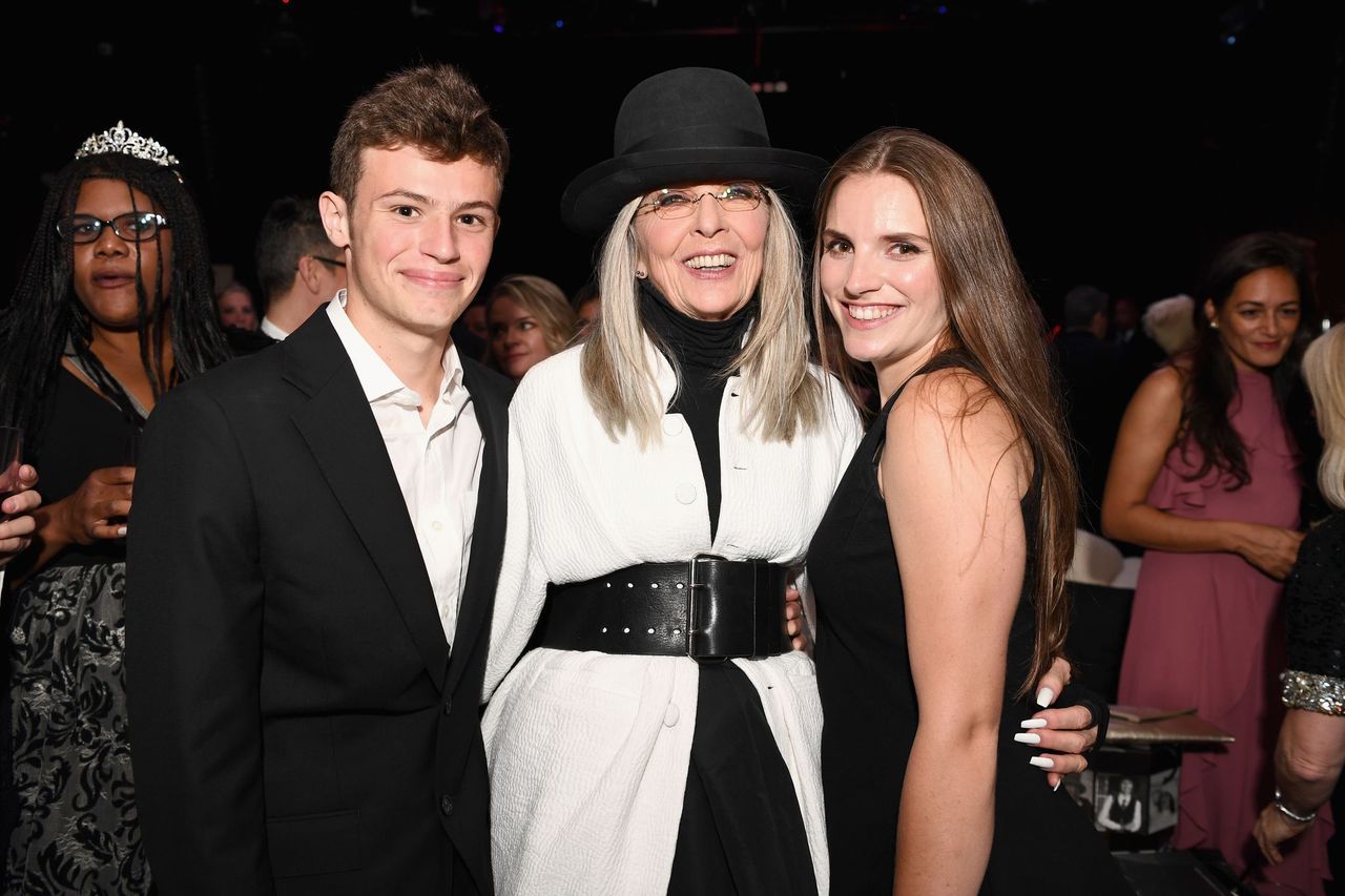 Duke, Diane, and Dexter Keaton the after party for American Film Institute's 45th Life Achievement Award Gala at OHM Nightclub on June 8, 2017 in Los Angeles, California. | Source: Getty Images