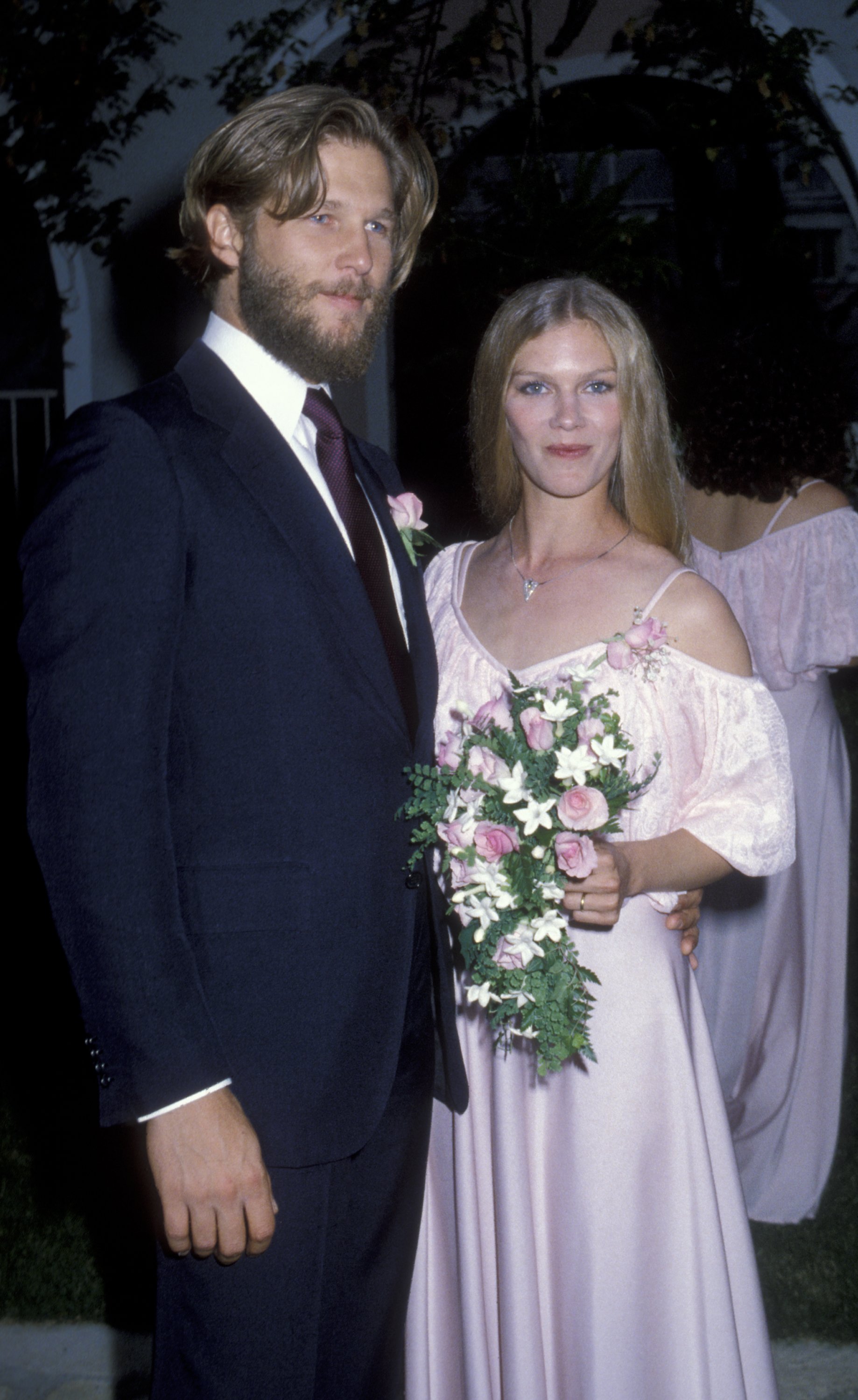 Jeff Bridges and Susan Geston attend a wedding reception in California 1979. | Source: Getty Images 