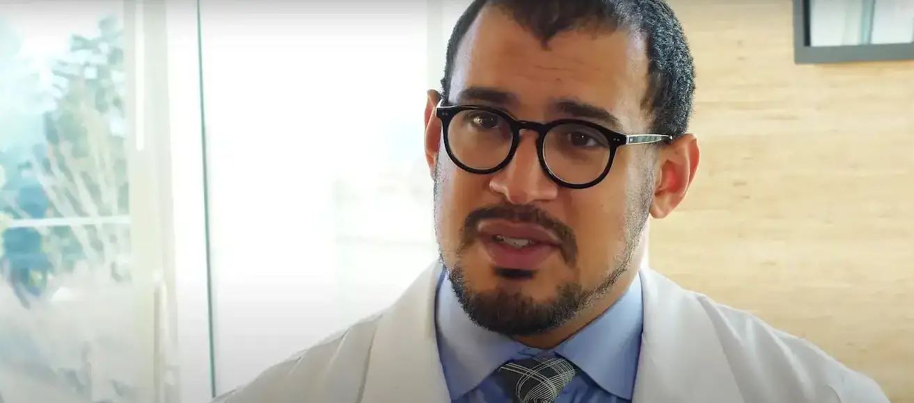 Dr. Amir Abdul-Jabbar talking about his work as a surgeon. | Source: YouTube/Providence Swedish