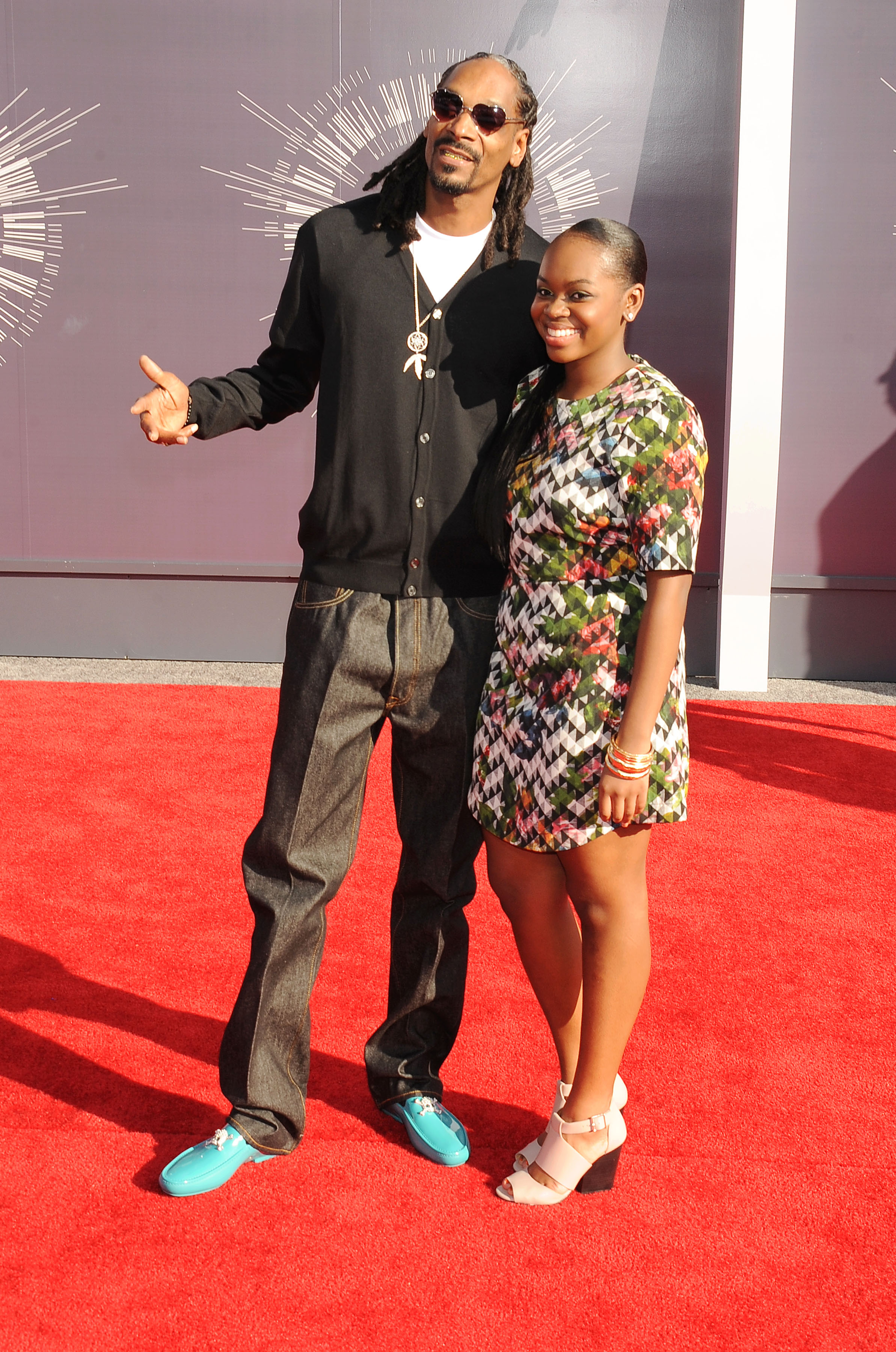 Snoop Dogg and Cori Broadus attend the 2014 MTV Video Music Awards in Inglewood, California. | Source: Getty Images