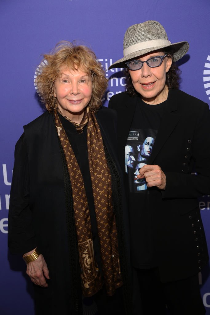 Jane Wagner and Lily Tomlin attend Two Free Women: Lily Tomlin & Jane Wagner. | Source: Getty Images