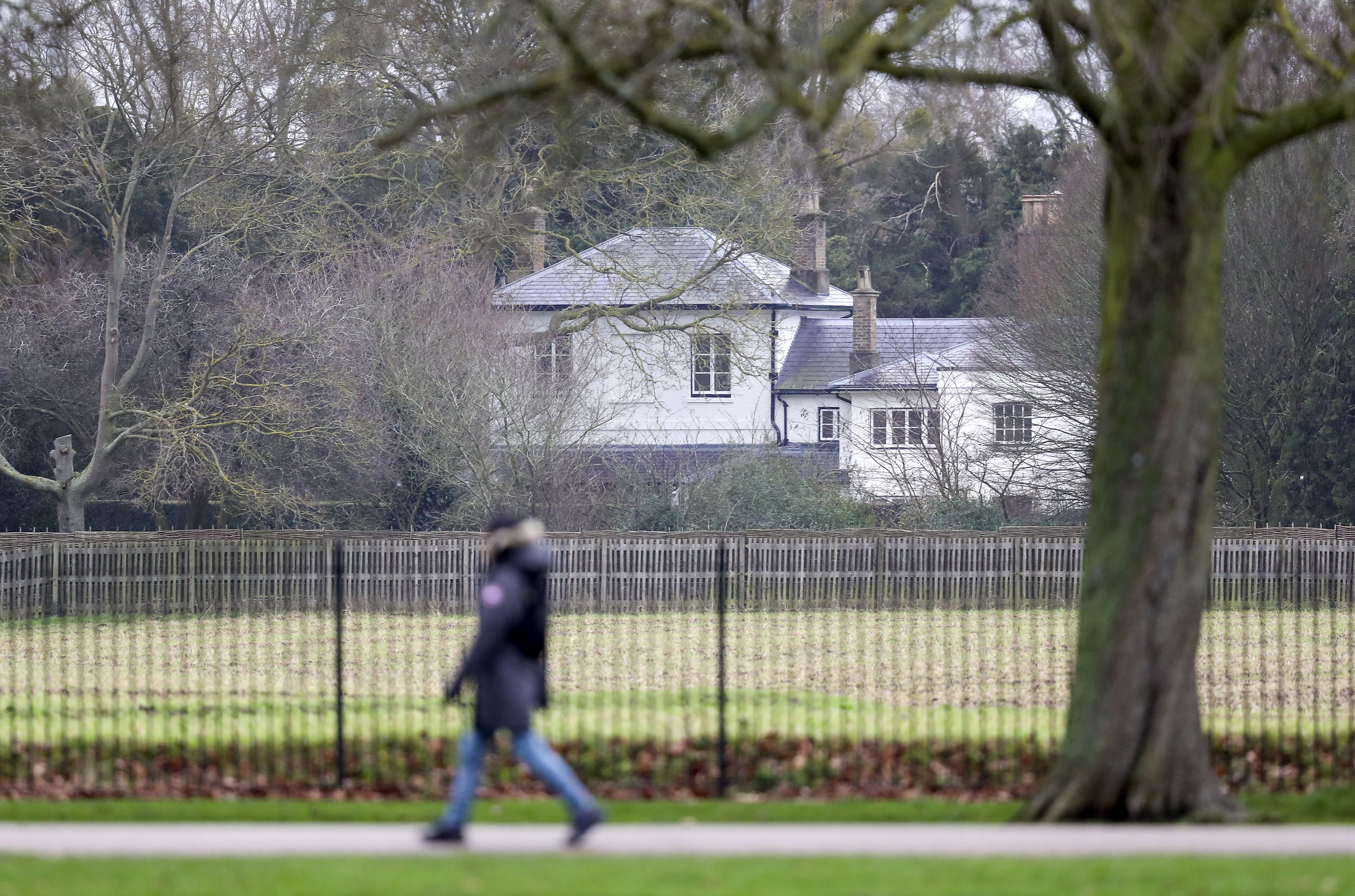 Prens Harry ve Meghan Markle'ın Home Park Malikanesindeki Frogmore Kulübesi, 14 Ocak 2020'de Windsor, İngiltere'de resmedildi |  Kaynak: Getty Images