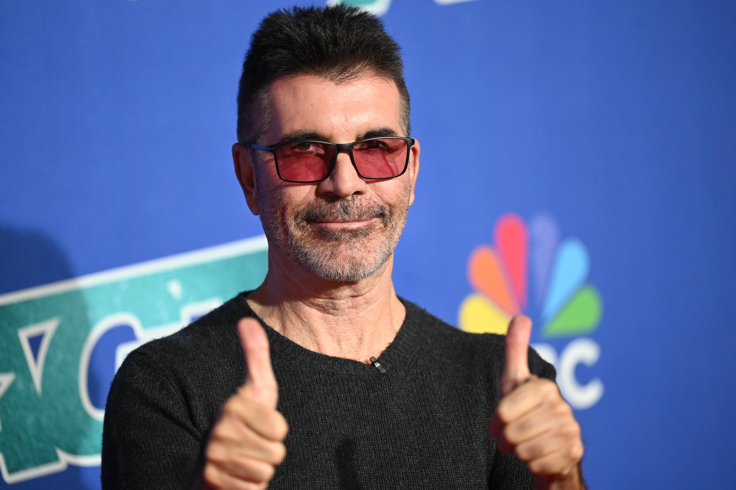 Simon Cowell at "America's Got Talent" Season 20 Red Carpet held at the Pasadena Civic Auditorium on 26 March 2025 in Pasadena, California. | Source: Getty Images