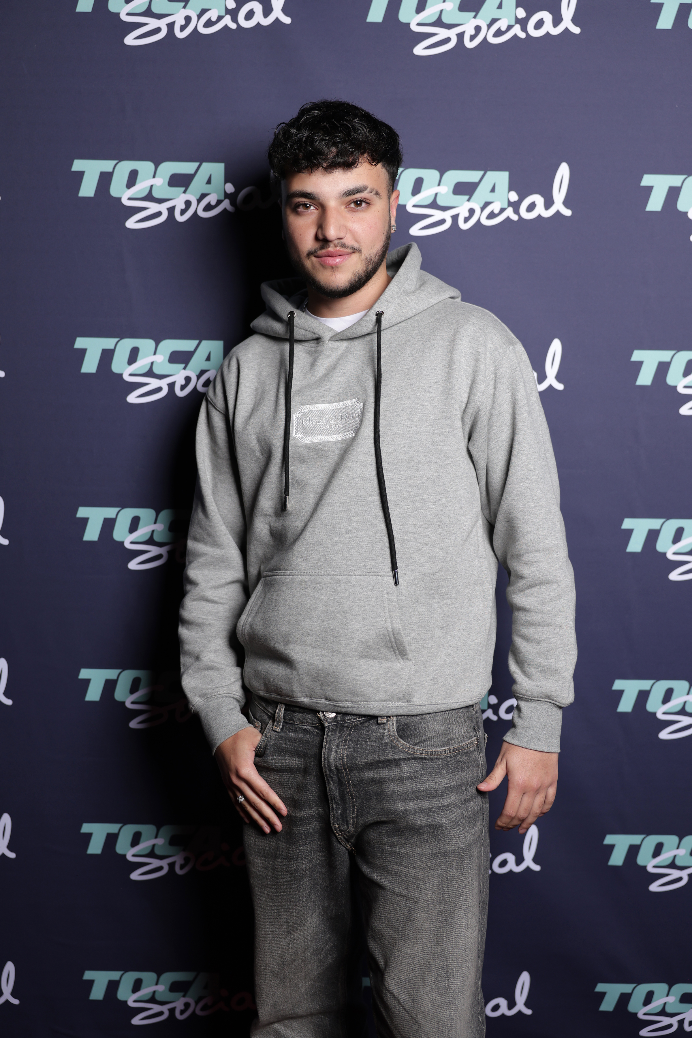 Junior Andre seen attending Toca Social Press night on 20 November 2025 in London, England. | Source: Getty Images