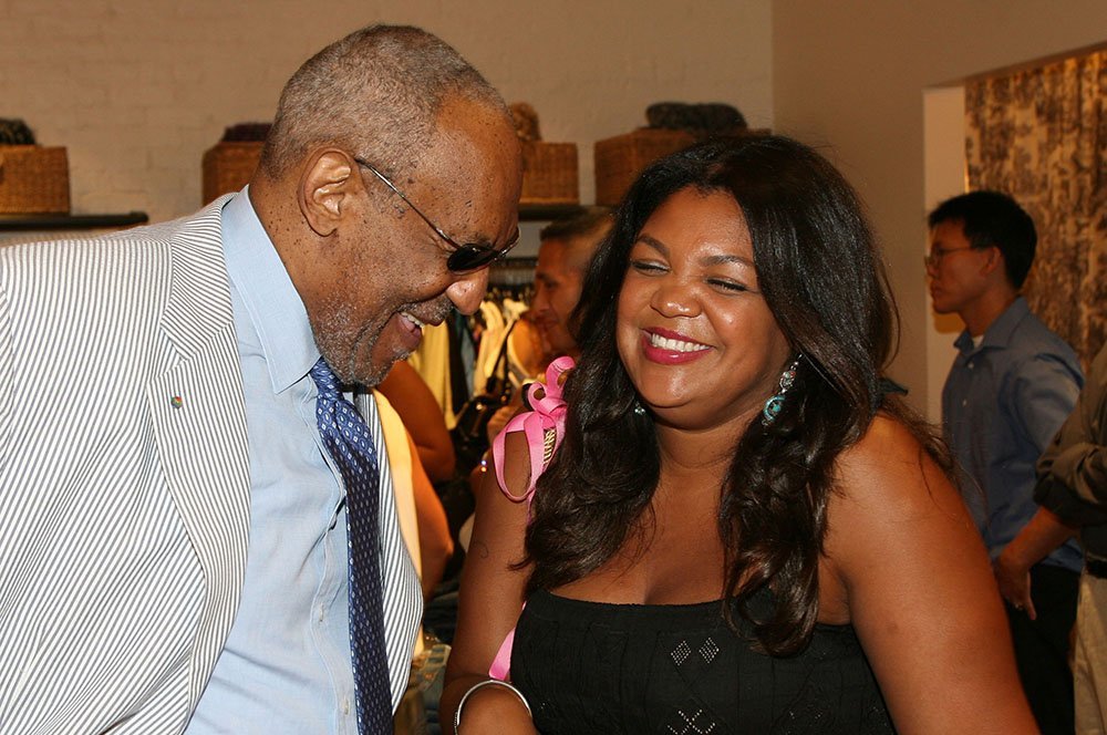 Bill Cosby and daughter Evin. I Image: Getty Images.