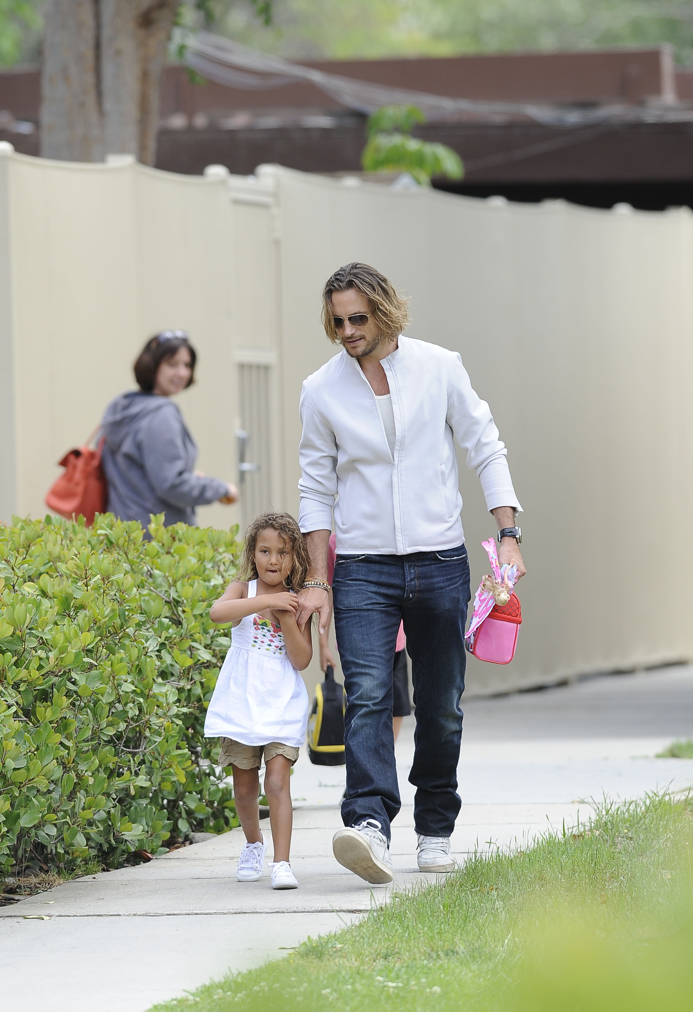 Nahla and Gabriel Aubry seen on May 17, 2013, in Los Angeles, California. | Source: Getty Images