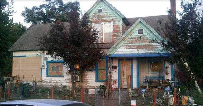 Picture of Leonard Bullock's house before the makeover | Source: twitter.com/CBSMornings