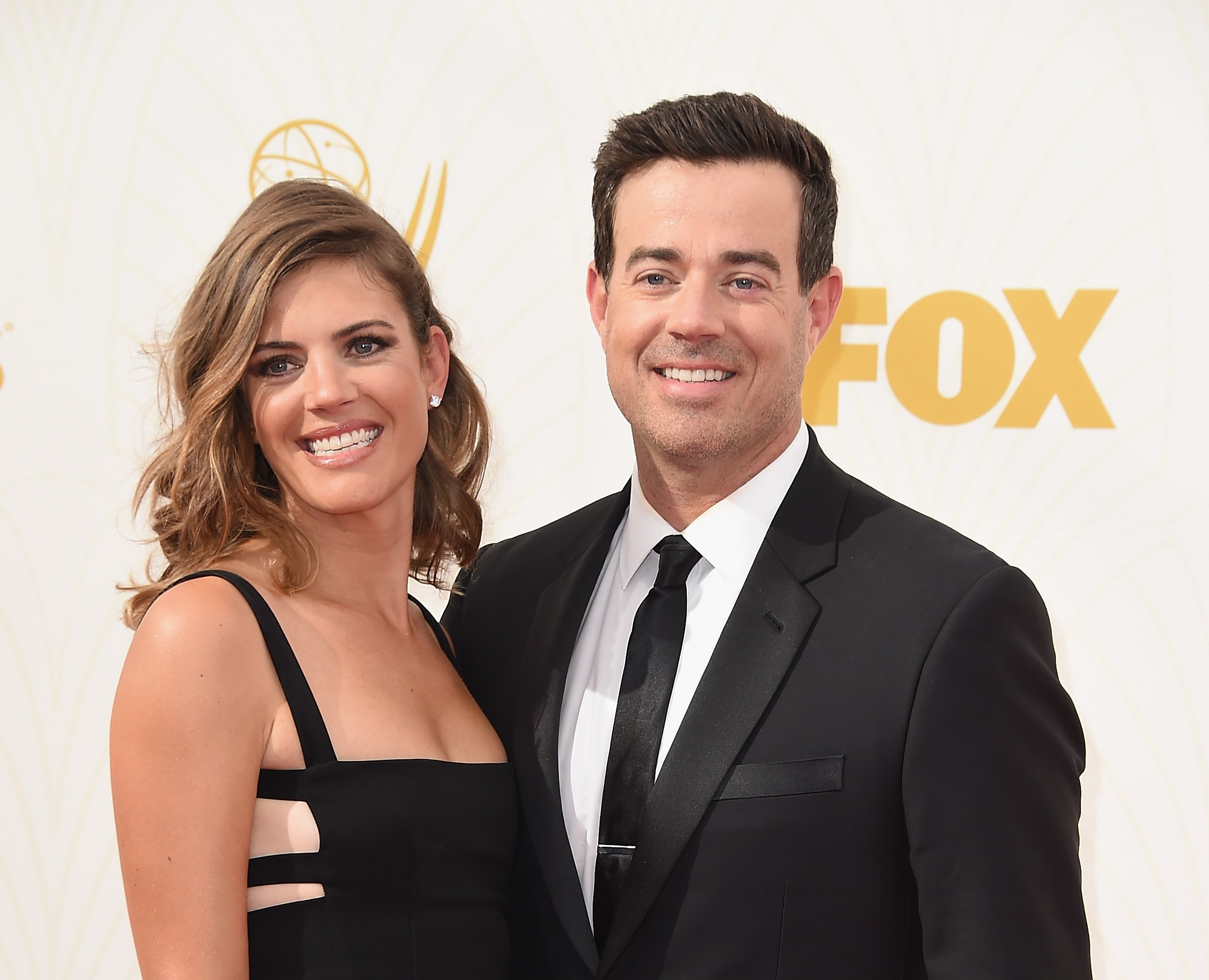 Siri Pinter and TV personality Carson Daly attend the 67th Annual Primetime Emmy Awards at Microsoft Theater on September 20, 2015 in Los Angeles, California | Source: Getty Images 