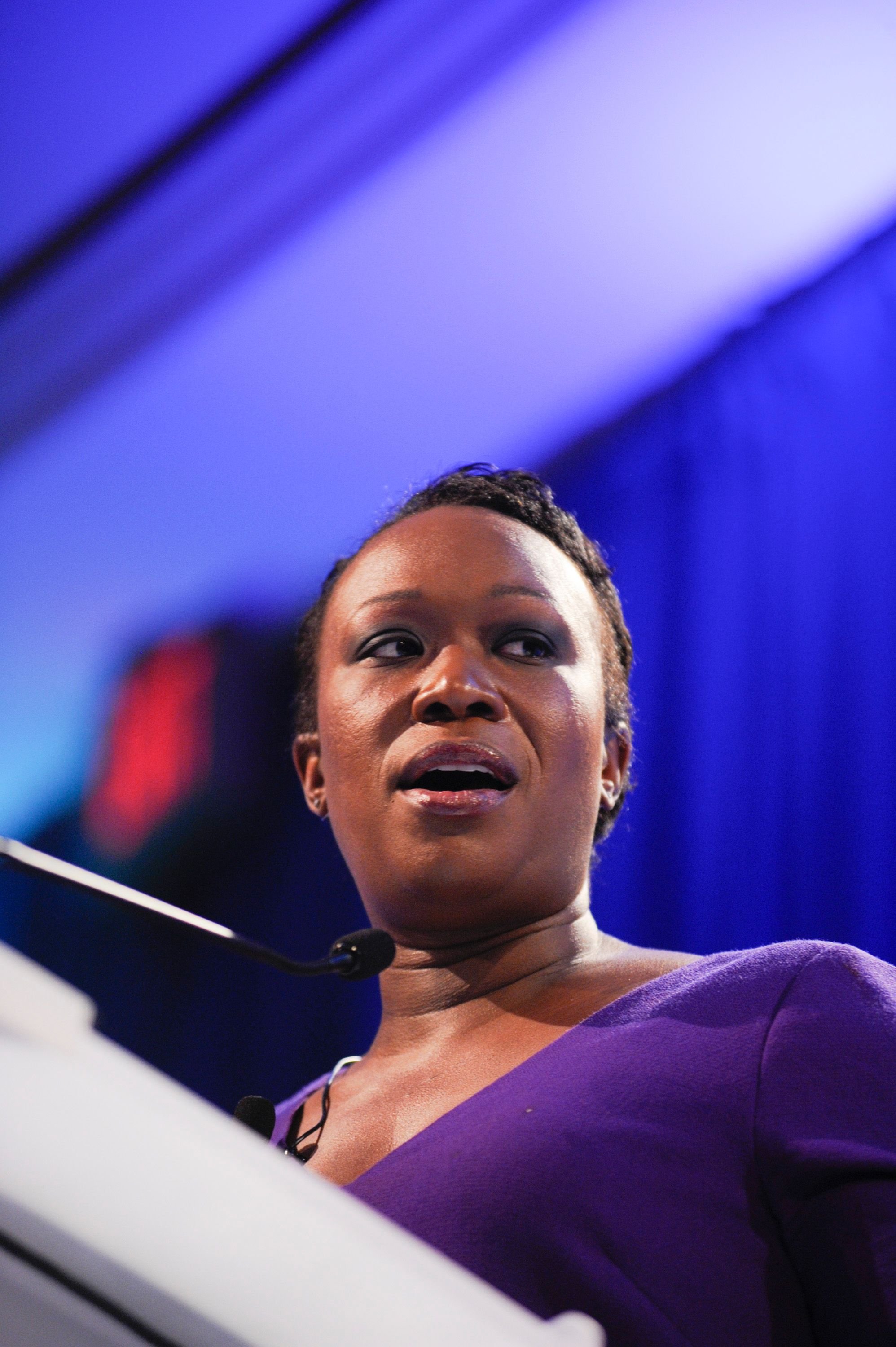 News correspondent Joy Reid at a speaking engagement in Washington DC in March 2013. | Photo: Getty Images